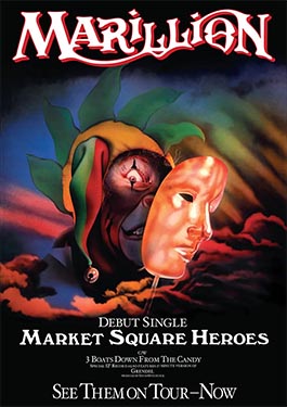 Promotional Poster: Market Square Heroes - October 1982
